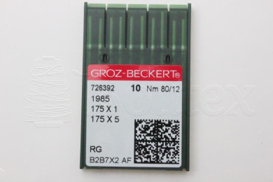 Dez Agulhas GROZ BECKERT - 1985/175X1/29S    80
