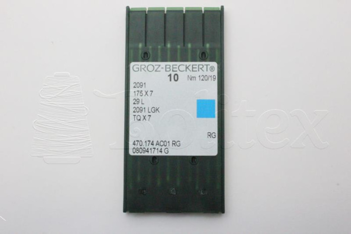 Dez Agulhas GROZ BECKERT - 2091/175X7/29BL    120