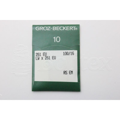 Dez Agulhas GROZ BECKERT - 251EU/LWX251EU     100 Dez Agulhas GROZ BECKERT - 251EU/LWX251EU     100