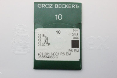Dez Agulhas GROZ BECKERT - 29BL/29-49/29-34   110