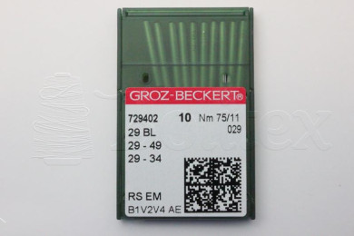 Dez Agulhas GROZ BECKERT - 29BL/29-49/29-34    75