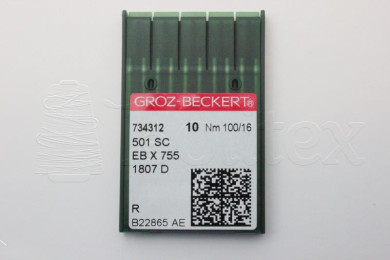 Dez Agulhas GROZ BECKERT - 501SC/1087D/755H    100