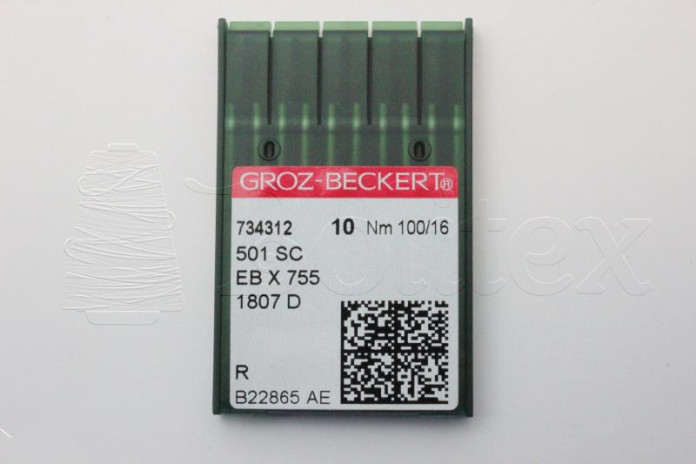 Dez Agulhas GROZ BECKERT - 501SC/1087D/755H    100