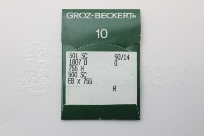 Dez Agulhas GROZ BECKERT - 501SC/1807D/755H     90