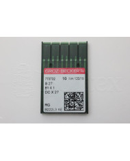 Dez Agulhas GROZ BECKERT - B27/SY6120/MY1023 R 120