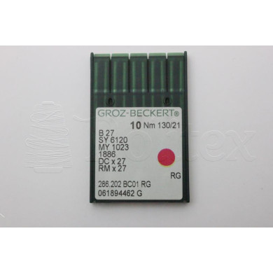 Dez Agulhas GROZ BECKERT - B27/SY6120/MY1023   130 Dez Agulhas GROZ BECKERT - B27/SY6120/MY1023   130