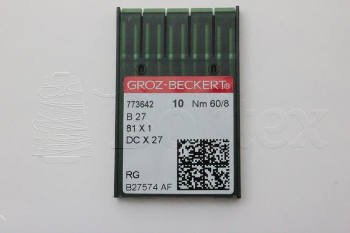 Dez Agulhas GROZ BECKERT - B27/SY6120/MY1023 R  60