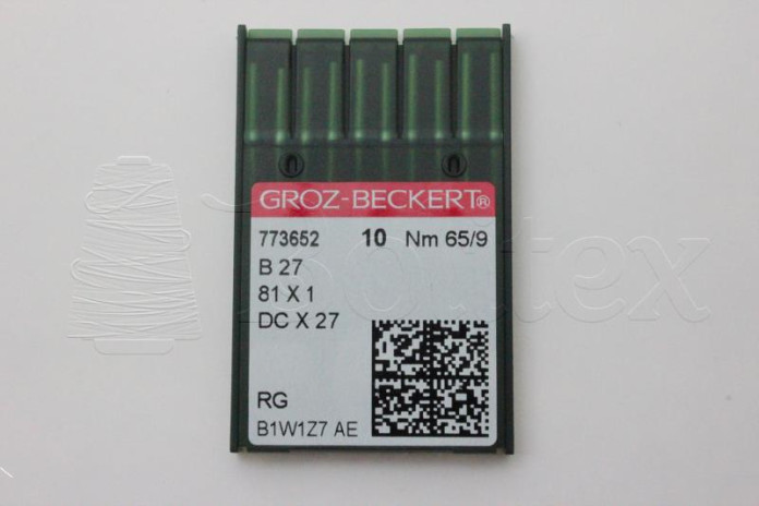 Dez Agulhas GROZ BECKERT - B27/SY6120/MY1023 R  65