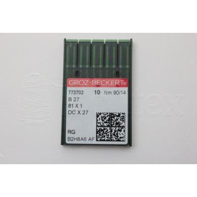 Dez Agulhas GROZ BECKERT - B27/SY6120/MY1023  90 Dez Agulhas GROZ BECKERT - B27/SY6120/MY1023  90