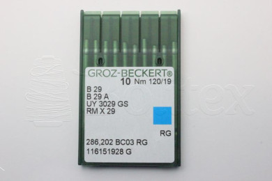 Dez Agulhas GROZ-BECKERT - B29/B29A/UY3029GS   120