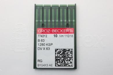 Dez Agulhas GROZ-BECKERT - B63/DVX63/RMX63 R   110