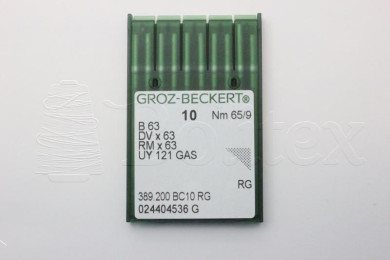 Dez Agulhas GROZ-BECKERT - B63/DVX63/RMX63 R    65