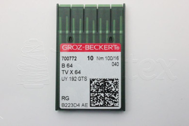 Dez Agulhas GROZ-BECKERT - B64/TVX64/UY192GTS  100